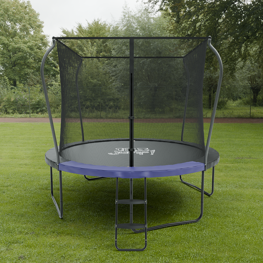 Round Trampoline with Ladder