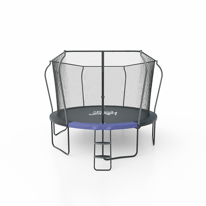 Round Trampoline with Ladder